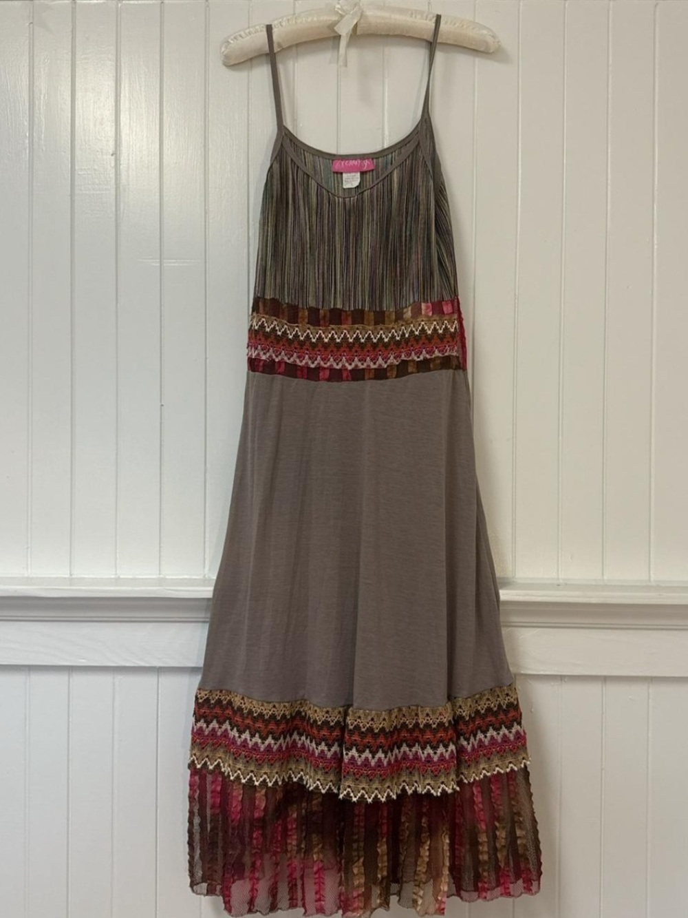 Vintage Hawaiian Boutique Crazy Fish
Maxi Dress